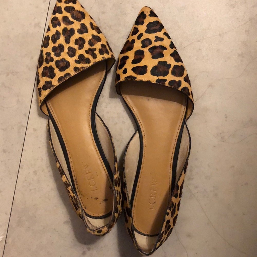 J. Crew Cheetah Flats